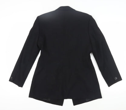 Betty Barclay Women's Black Blazer, Size 12, Single Breasted