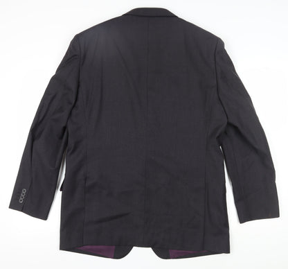 Mens UK Size 44 T.M.Lewin Regular Grey Suit Jacket