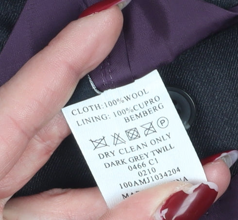 Mens UK Size 44 T.M.Lewin Regular Grey Suit Jacket