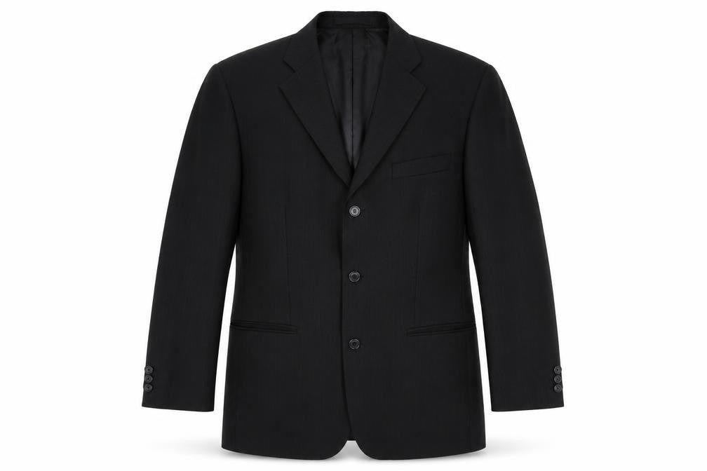 Mens UK Size 40 Marks and Spencer Regular Black Suit Jacket
