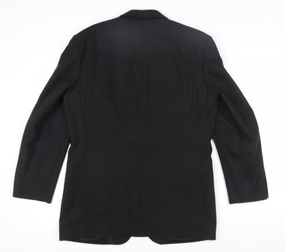 Mens UK Size 40 Marks and Spencer Regular Black Suit Jacket