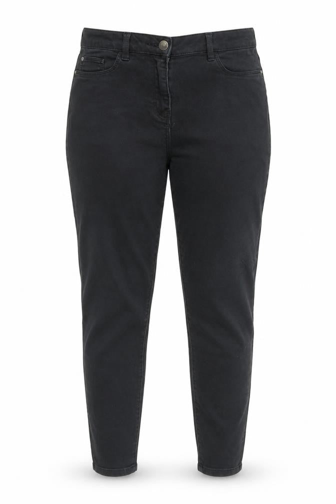 Womens UK Size 12 M&Co Slim Fit Skinny Black Jeans