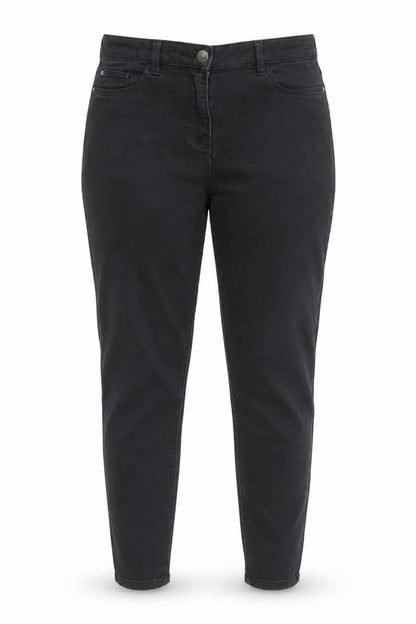 Womens UK Size 12 M&Co Slim Fit Skinny Black Jeans