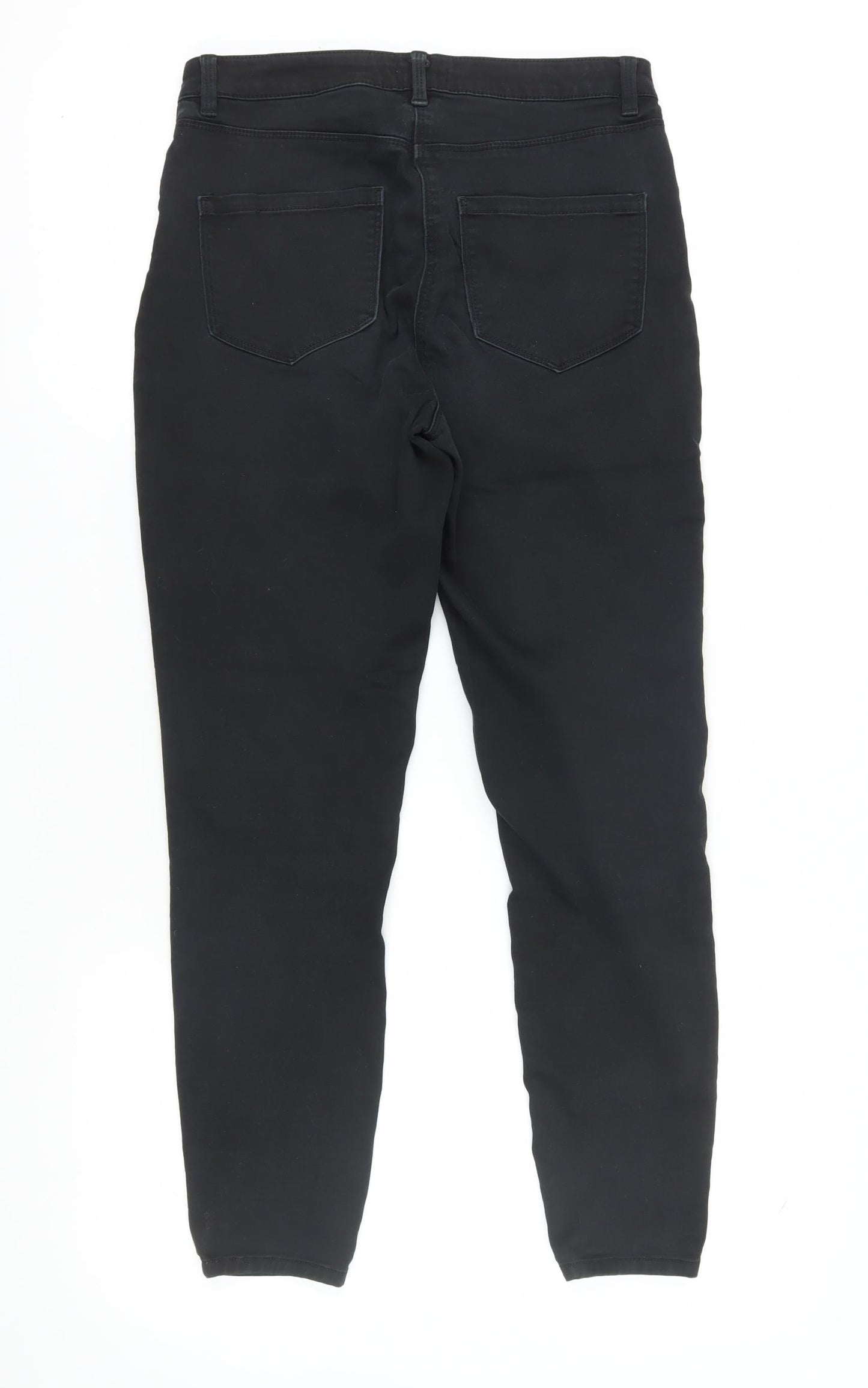 M&Co Women's Black Skinny Jeans Size 12 Slim Fit