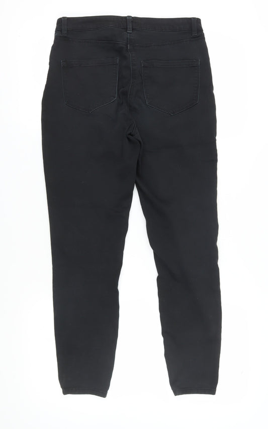 M&Co Women's Black Skinny Jeans Size 12 Slim Fit