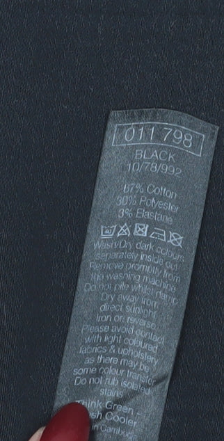 M&Co Women's Black Skinny Jeans Size 12 Slim Fit