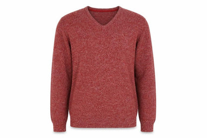 Mens UK Size L Marks and Spencer Red Pullover Jumper