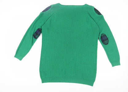 Womens UK Size 18 Dorothy Perkins Green Pullover Jumper