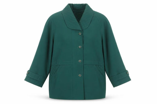 Womens UK Size 12 Eastex Green Basic Jacket