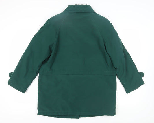 Womens UK Size 12 Eastex Green Basic Jacket