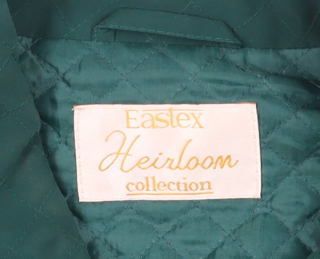 Womens UK Size 12 Eastex Green Basic Jacket