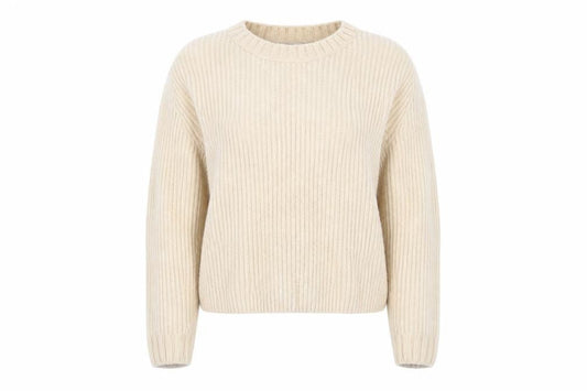 Womens UK Size L H&M Beige Pullover Jumper