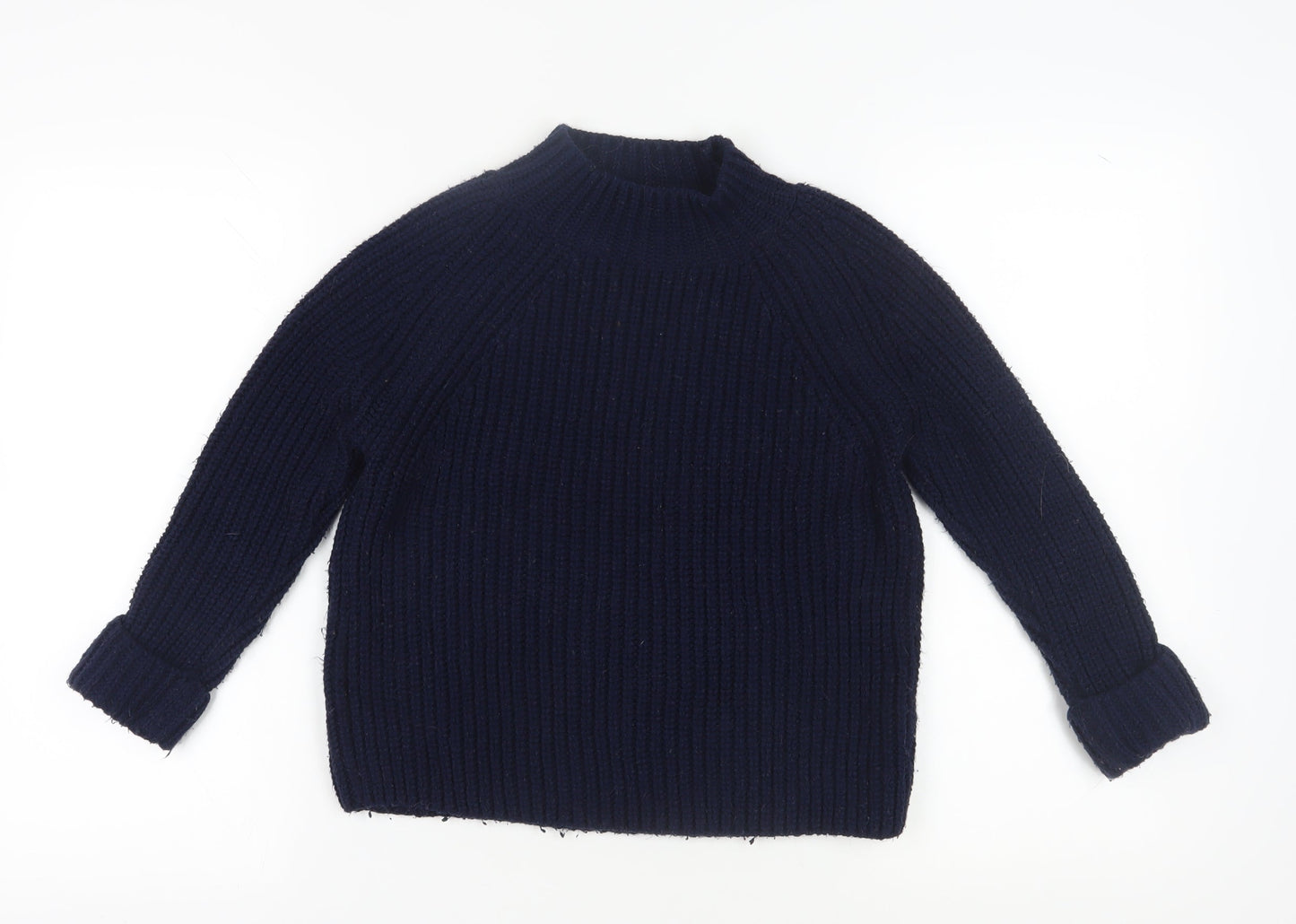 Womens UK Size 8 Topshop Blue Pullover Jumper
