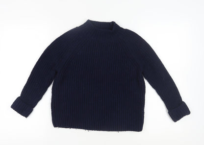 Womens UK Size 8 Topshop Blue Pullover Jumper