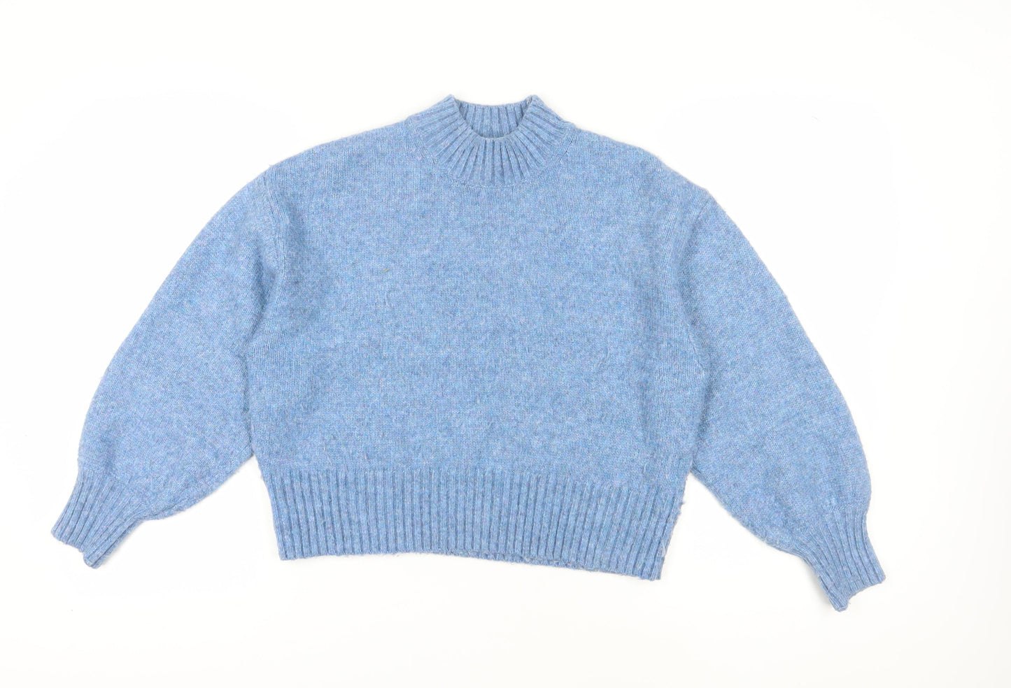 Womens UK Size M Monki Blue Pullover Jumper