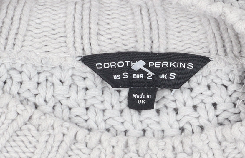 Womens UK Size S Dorothy Perkins Ivory Jumper Jumper