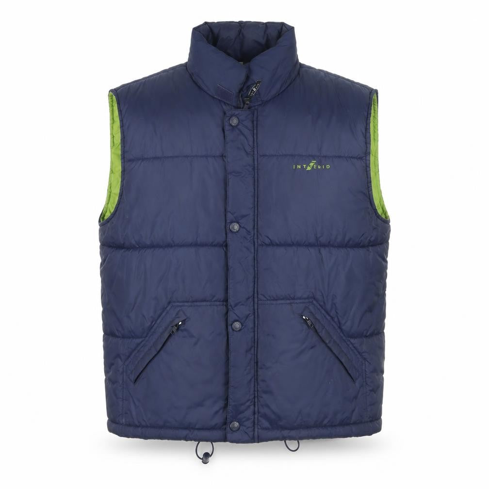 Mens UK Size L Intrepid Blue Puffer Jacket
