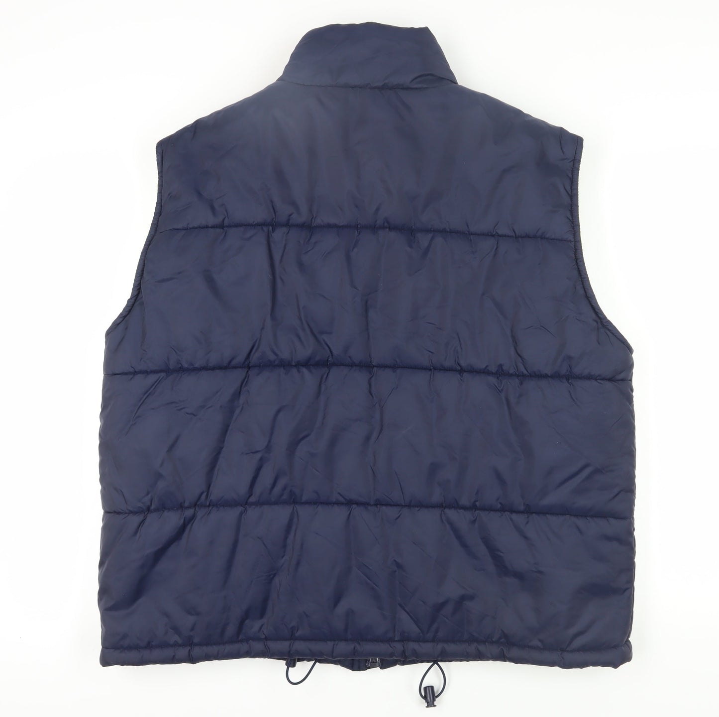 Mens UK Size L Intrepid Blue Puffer Jacket