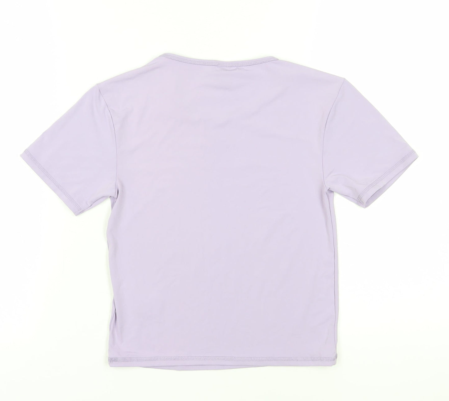 Womens UK Size L Urban Outfitters Purple Basic T-Shirt