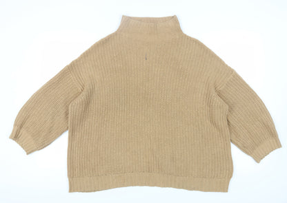 Womens UK Size M American Eagle Beige Pullover Jumper
