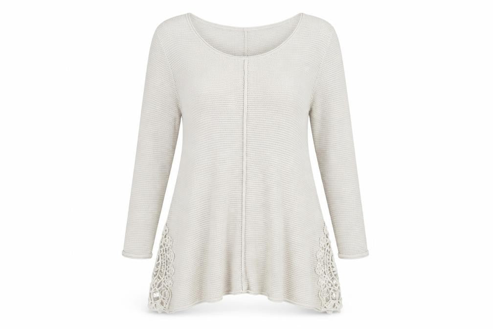 Womens UK Size L Together Beige Cardigan Jumper