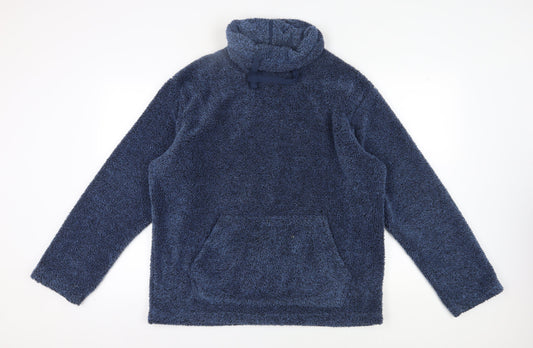 Mens UK Size L Marks and Spencer Blue Pullover Sweatshirt