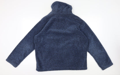 Mens UK Size L Marks and Spencer Blue Pullover Sweatshirt