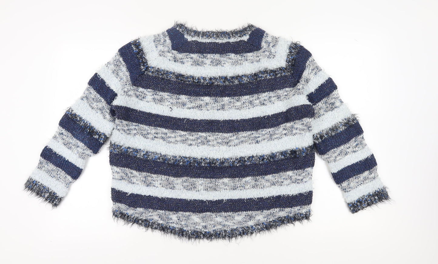 Womens UK Size 18 Marks and Spencer Blue Jumper Jumper