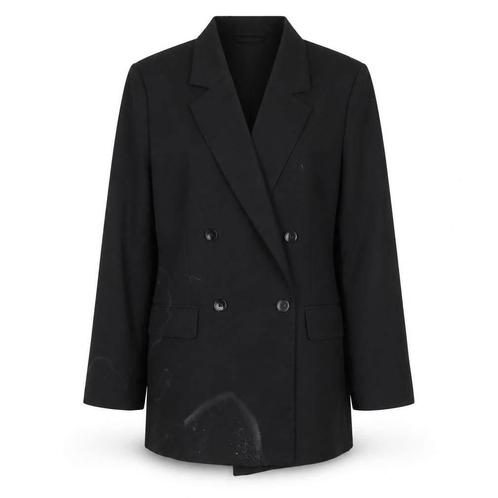 Unisex Adultss UK Size M H&M Regular Black Blazer