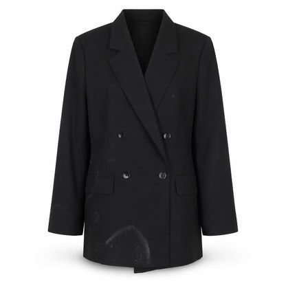 Unisex Adultss UK Size M H&M Regular Black Blazer