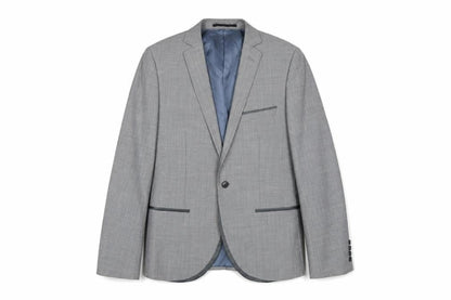 Mens UK Size 38 Topman Regular Grey Suit Jacket