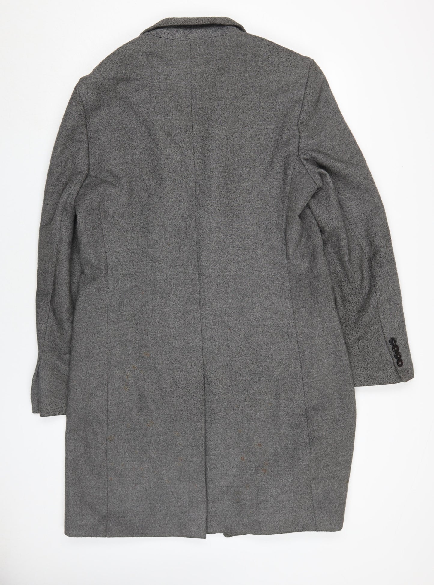 Zara Men Grey Mid-Length Coat L
