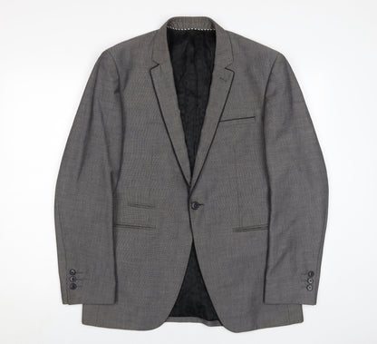 1860 Limited Collection Men's Grey Blazer Size 38R