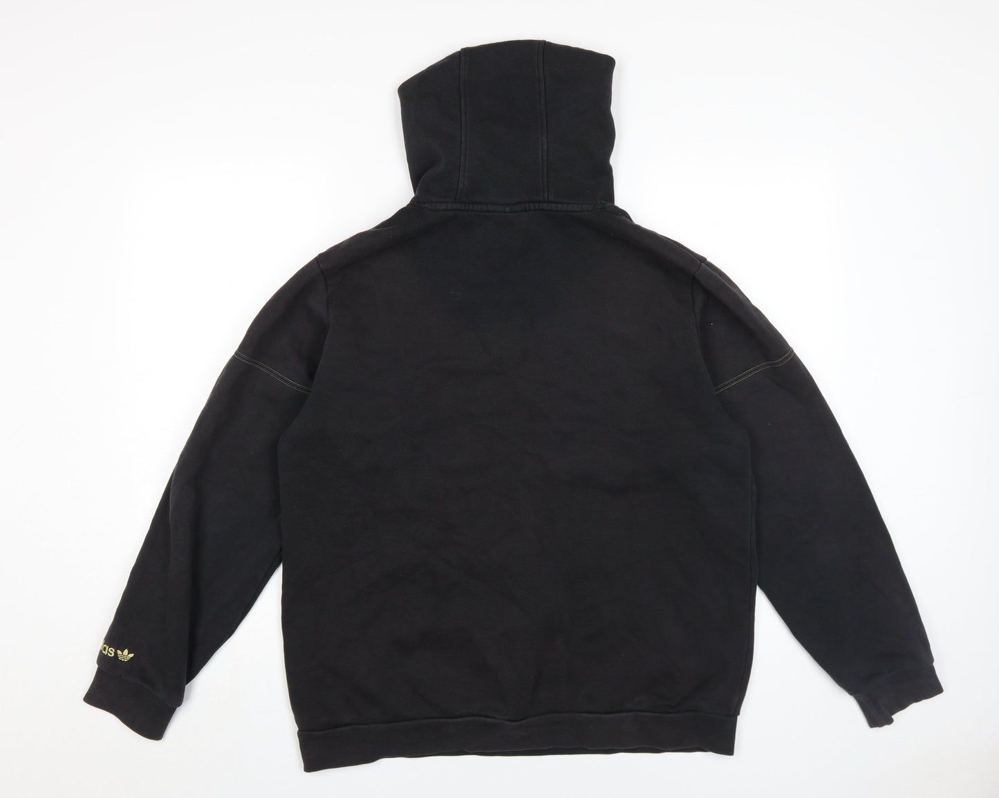 Adidas Men's Black Hoodie Medium Full Zip