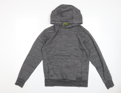 Sneaker Freak Men's Grey S Pullover Hoodie, Cotton Blend