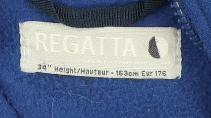 Unisex Adults UK Size S Regatta Blue Fleece