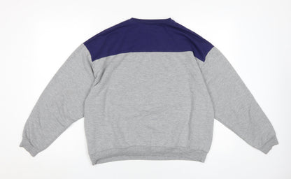 Unisex Adults UK Size M Friends Grey Pullover Sweatshirt