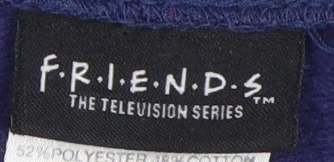Unisex Adults UK Size M Friends Grey Pullover Sweatshirt