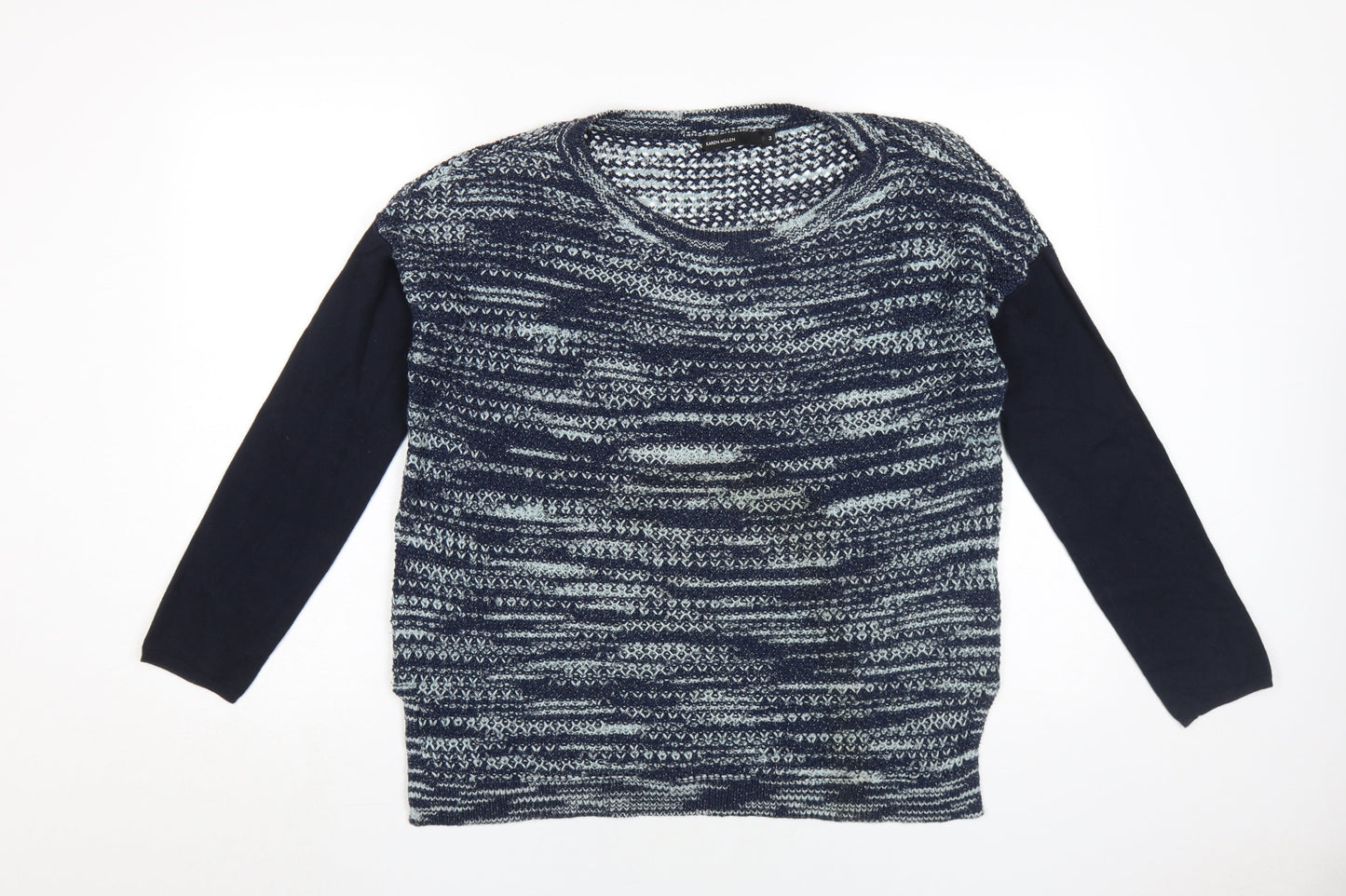 Karen Millen Women's Blue Pullover Jumper, Size 12