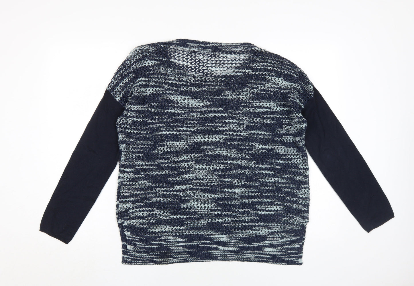 Karen Millen Women's Blue Pullover Jumper, Size 12