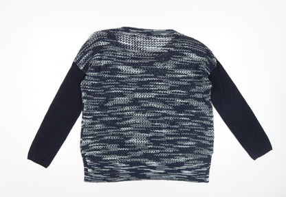 Karen Millen Women's Blue Pullover Jumper, Size 12