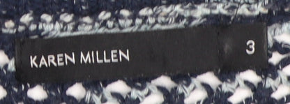 Karen Millen Women's Blue Pullover Jumper, Size 12