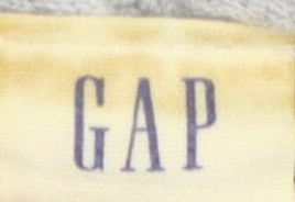 GAP Women's Grey Striped Cardigan L Casual