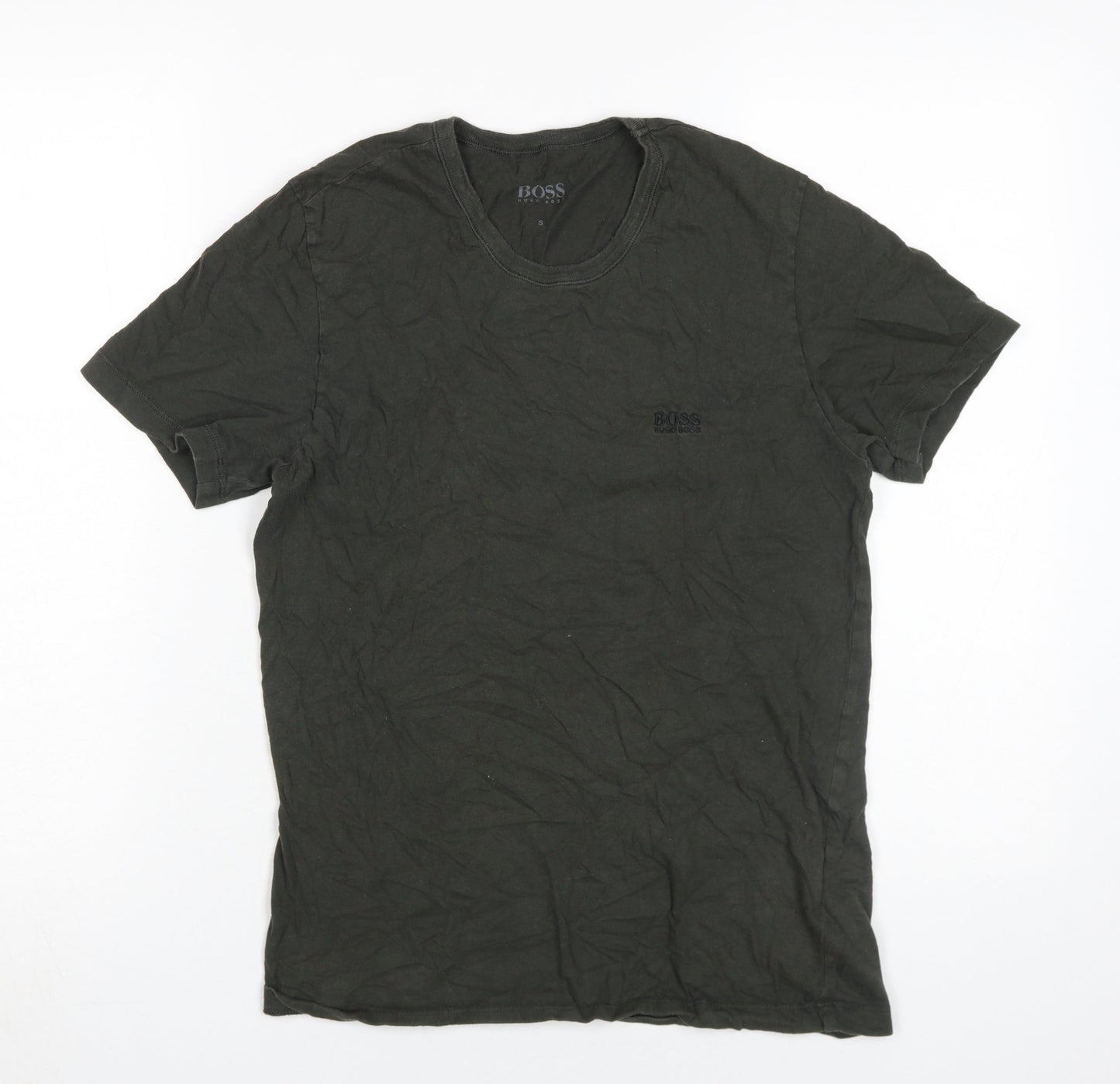 Mens UK Size S HUGO BOSS Green  T-Shirt