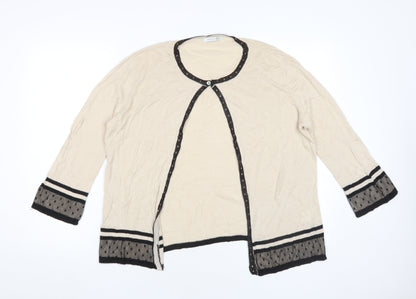 Artigiano Women's Beige Cardigan Size L