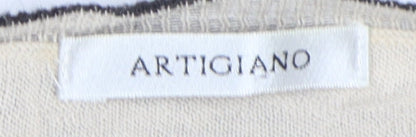 Artigiano Women's Beige Cardigan Size L