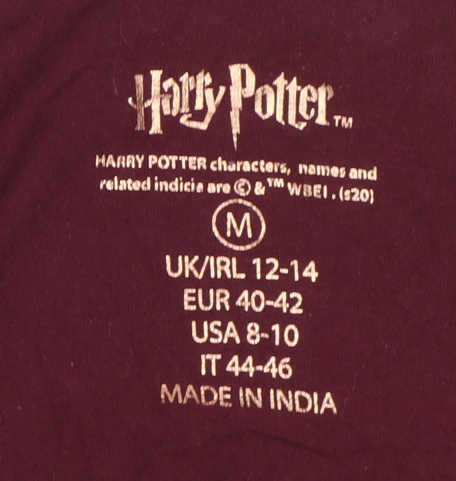 Unisex Adults UK Size M Harry Potter Red Camisole Tank