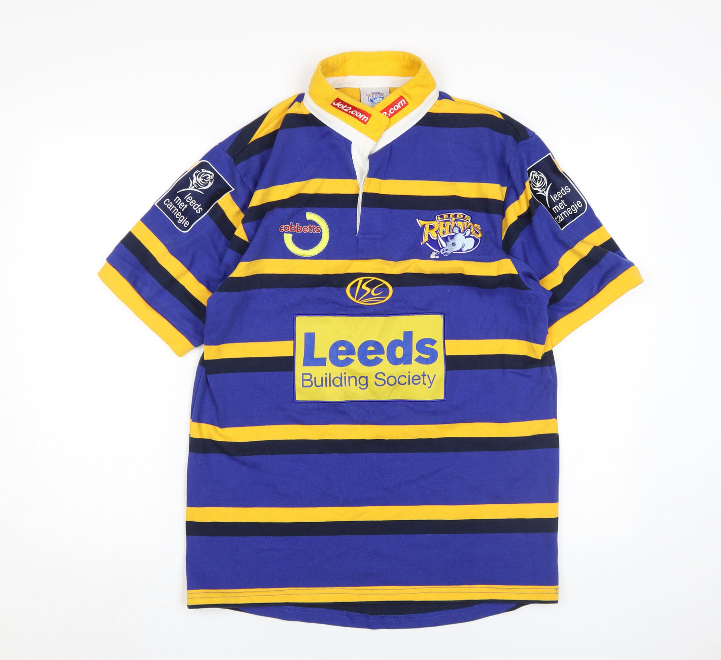 ISC Men’s Multicoloured Rugby Polo Shirt S