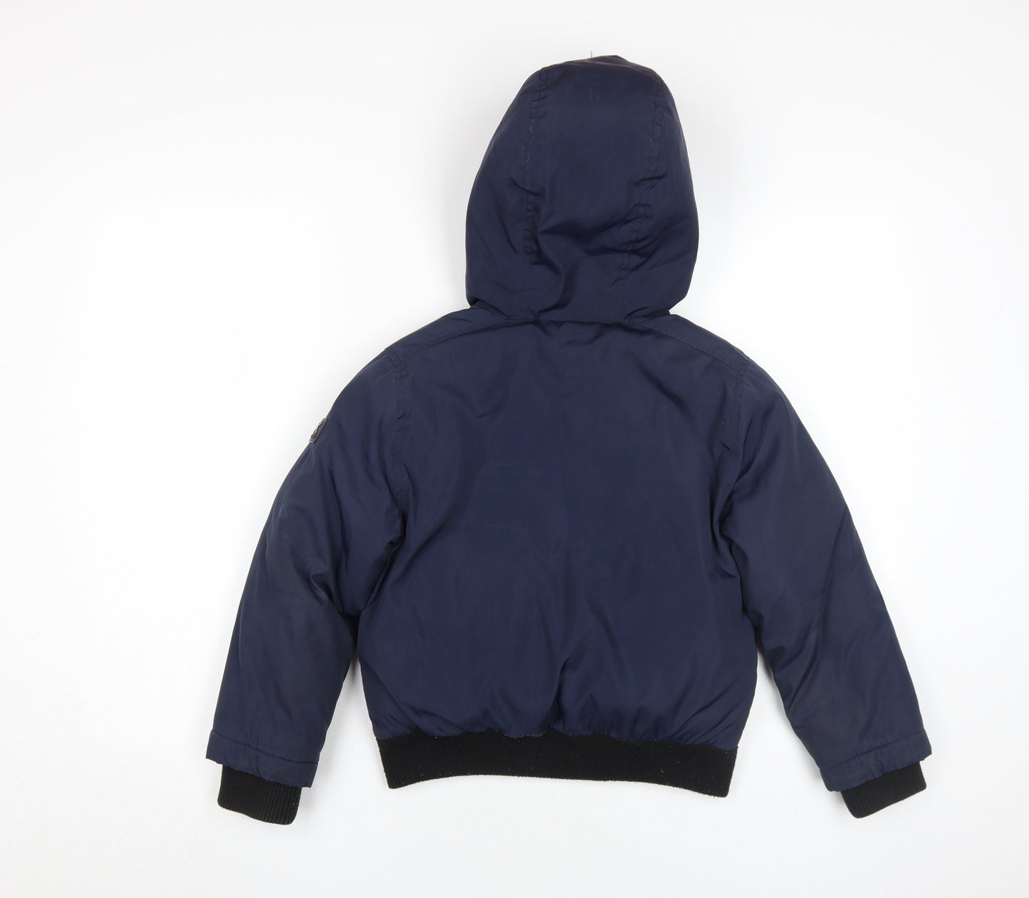Michael Kors Boys Blue Puffer Jacket 5-6 Years Hooded
