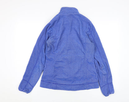 Decathlon Women's Blue Full Zip Sweatshirt S